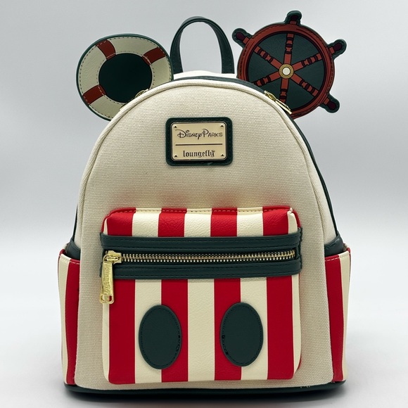 Disney Handbags - Disney Mickey Mouse: The Main Attraction Loungefly Mini Backpack-Limited Release